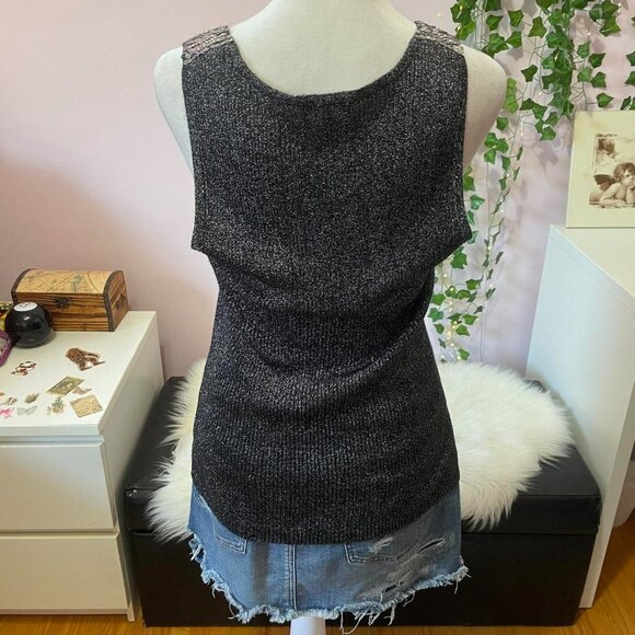 Vintage Le Chateau Sparkly Sequin Tank - Picture 3 of 8